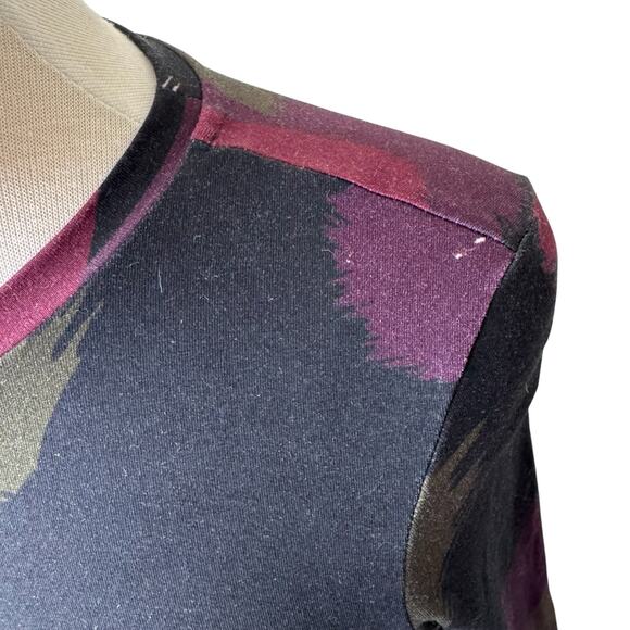 Ted Baker Lauryy Sapphire Abstract Print Bodycon Dress Ted Size 3 (UK 12/US 8) - Picture 7 of 11